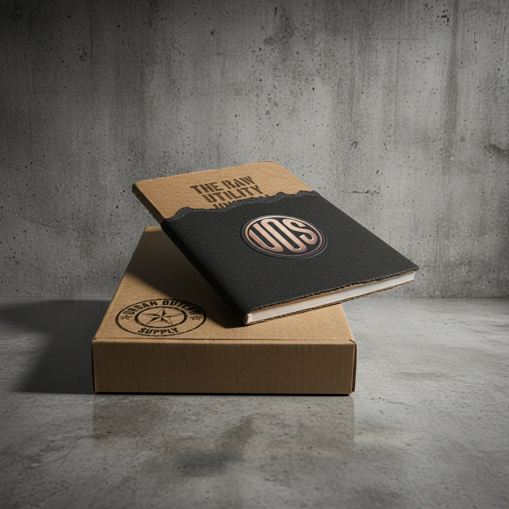 Urban Outlaw Supply Raw Utility Journal with packaging